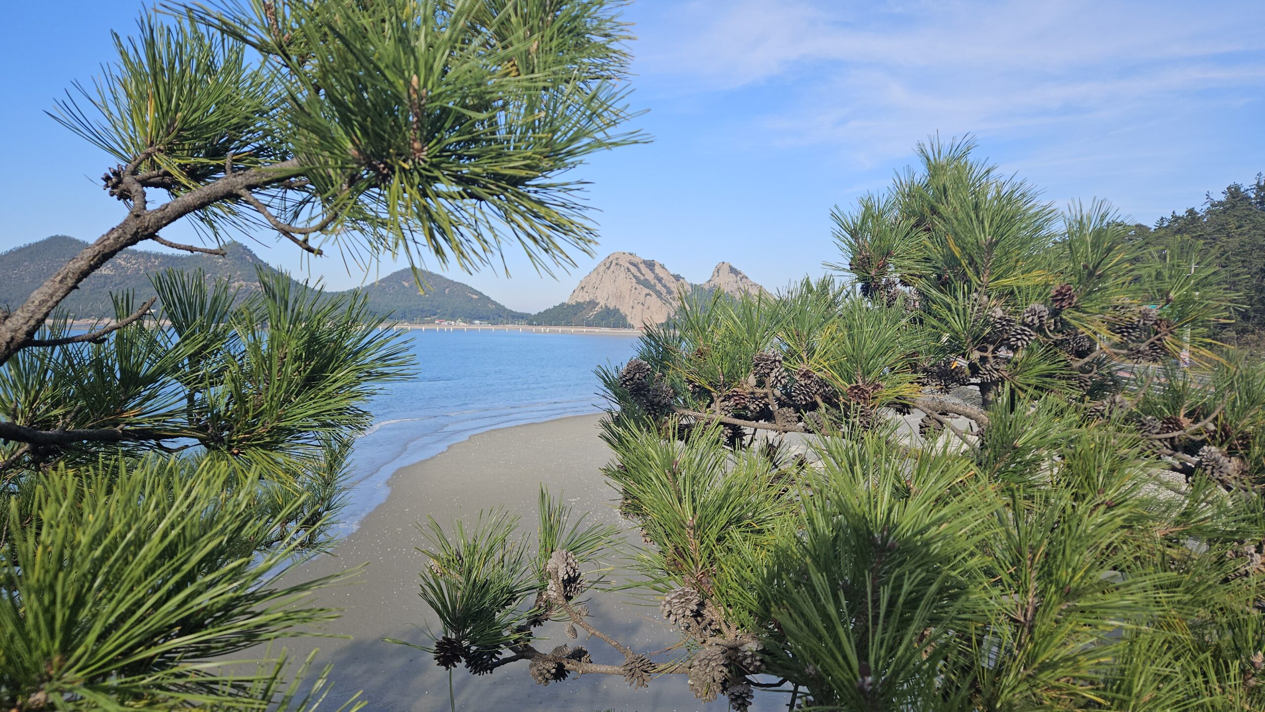Plage à Gunsan en Corée du SUd, voyage sur mesure par un travel planner