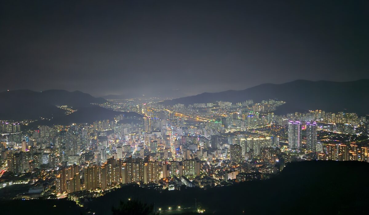 vue sur Busan