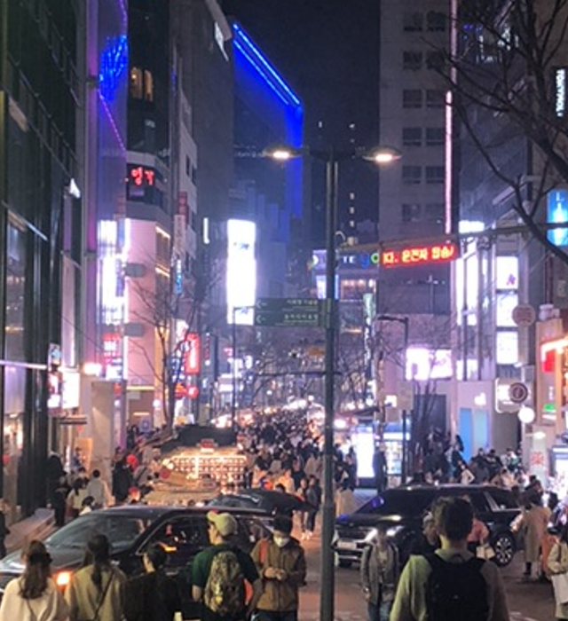 myeongdong le soir